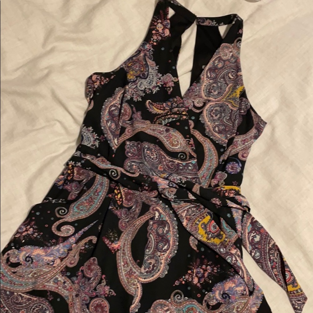 Express paisley romper